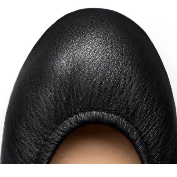 Tieks Matte Black Ballet Flats - Size 8 - Picture 13 of 16